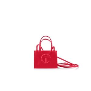 TELFAR small red shopping bag